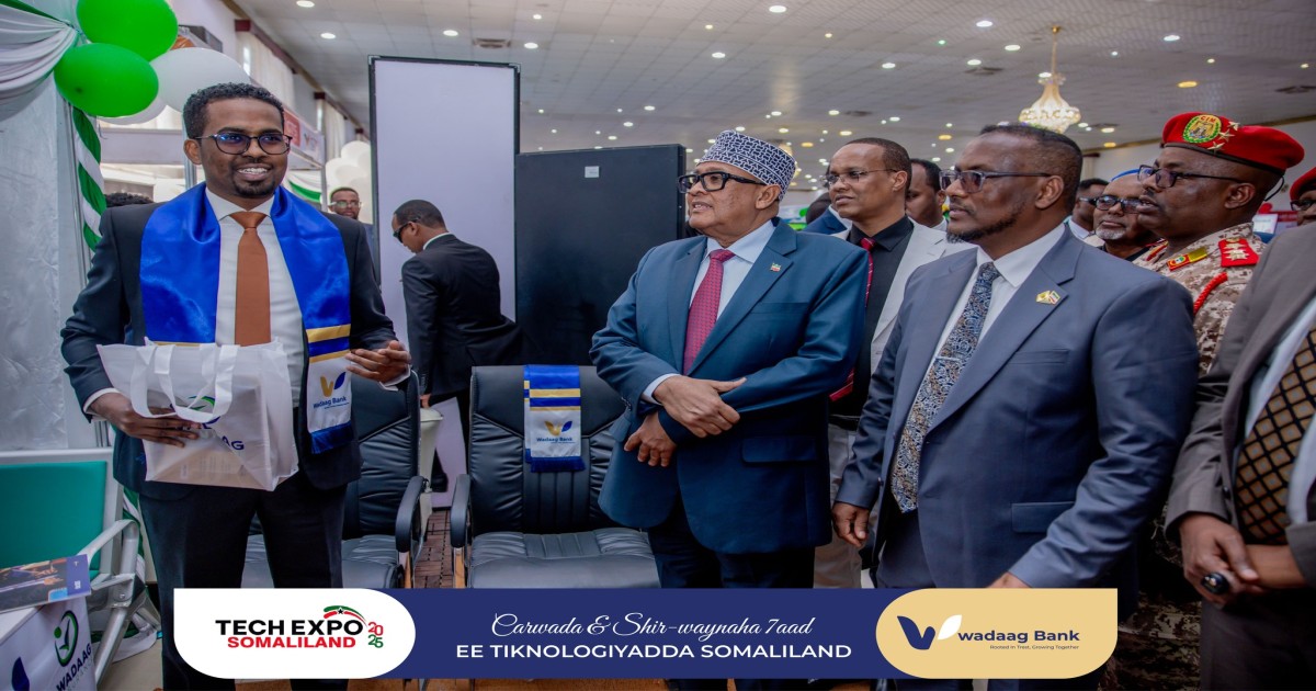 Wadaag Bank attends the Somaliland Tech Expo